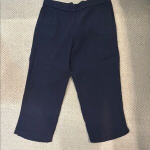 Eileen Fisher Blue Wide Leg Pants